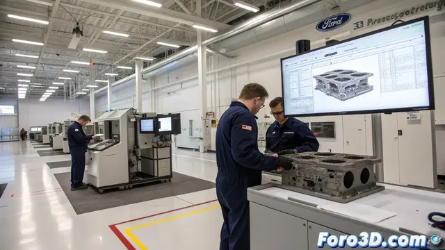 Ford y Red Bull reinventan los motores de F1 con impresión 3D