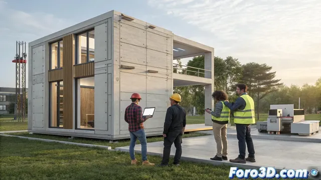 Jóvenes de Xàtiva viajan a Dinamarca para formarse en impresión 3D de edificios