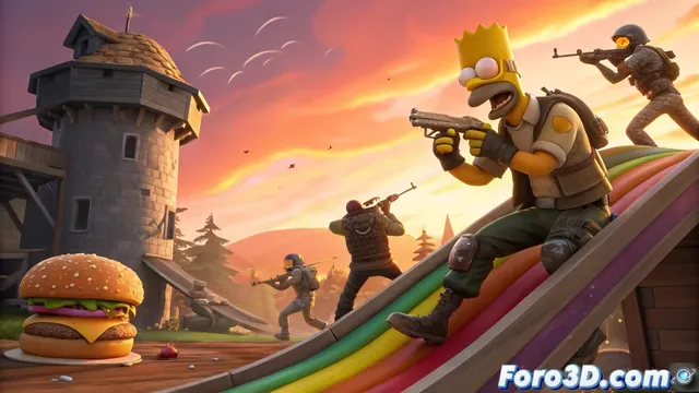 Fortnite y Los Simpson: la colaboración más esperada ya está aquí