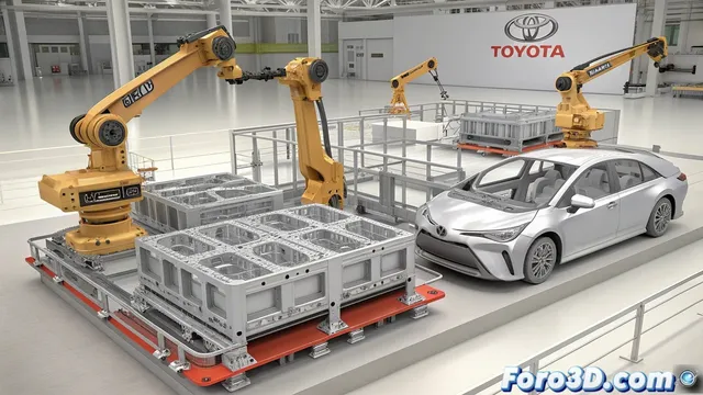 Impresion 3D a gran escala para moldes de fundicion en la automocion