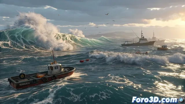 Sitni Sati lanza FumeFX 7.0 para 3ds Max con simulacion oceanica NodeWorks Ocean