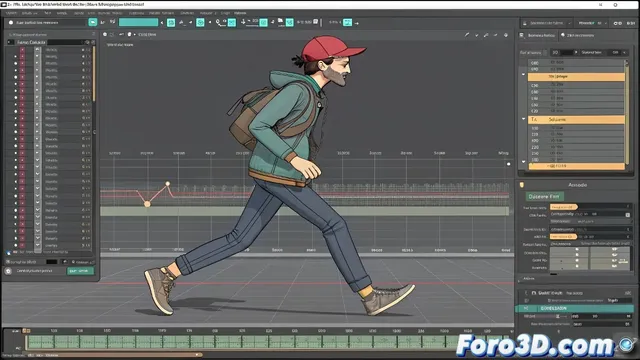 Fusionar animaciones bip en 3ds max con motion mixer para movimientos simultaneos