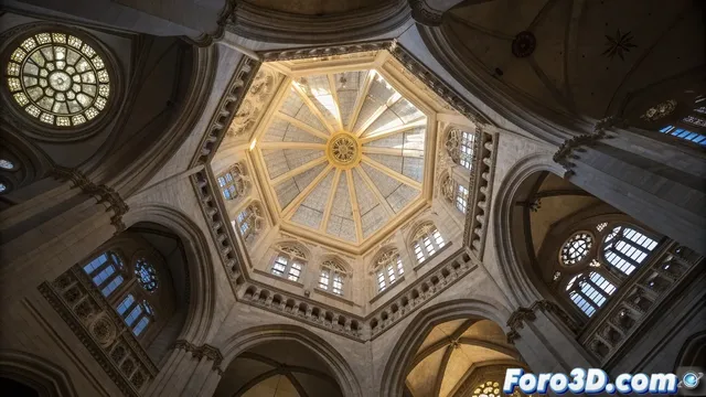 Los secretos geometricos de la Catedral de Burgos recreados en Blender