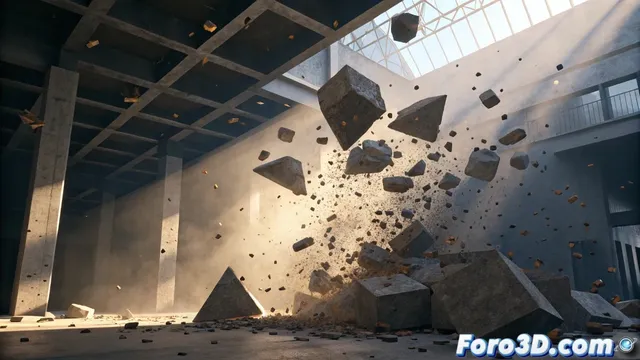 Unreal Engine 5 y Geometry Collection: Simulación de destrucción realista