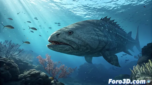 El redescubrimiento de una criatura marina gigante y su recreacion en 3D