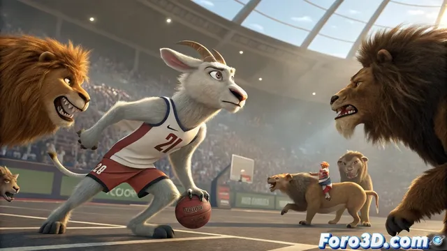 GOAT la película animada que mezcla deporte y comedia con animales