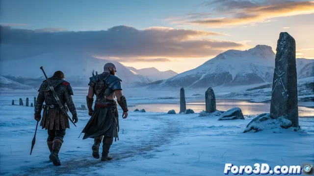El arte digital que convirtió God of War Ragnarök en una epopeya interactiva