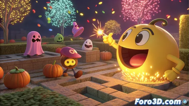 Google celebra 45 años de Pac-Man con doodle jugable de Halloween 2025