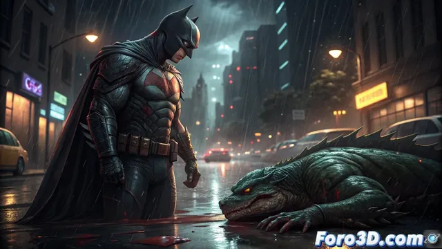 Batman reptiliano se enfrenta a una amenaza que aterra a los villanos de Gotham