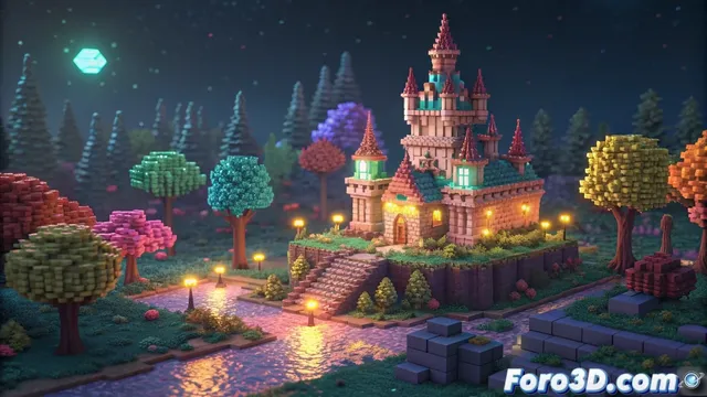 Goxel: herramienta especializada en modelado voxel para creación 3D