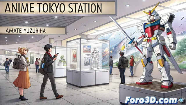 Gundam conquista Tokio con una exposición gratuita