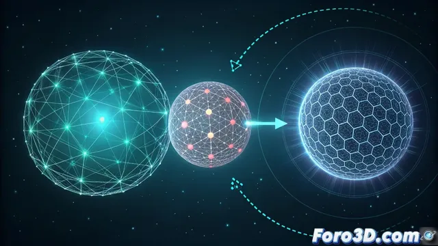 Crear morph entre tres objetos en Particle Flow de 3ds Max