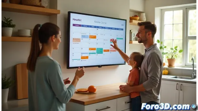 Hearth Display: El calendario inteligente que revoluciona la organización familiar