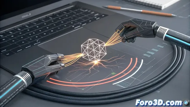 Creación de cables y cables entrelazados con dinámicas en Maya