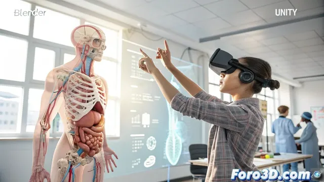 HoloView revoluciona el aprendizaje anatómico con realidad aumentada controlada por gestos