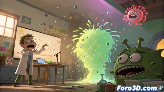 Horrible Science: El caos educativo cobra vida con los VFX irreverentes de Platform Post