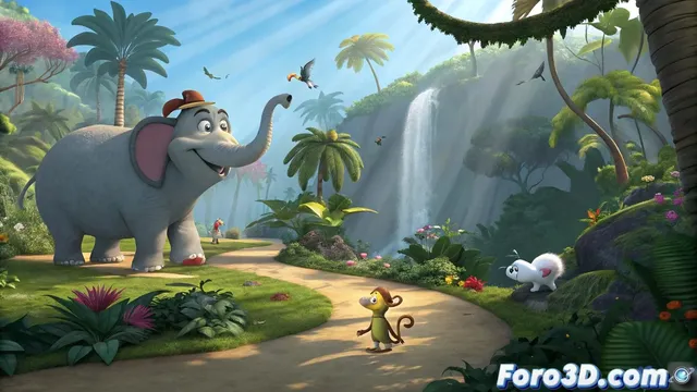 Horton y sus amigos la nueva serie animada que enseña valores en la jungla de Nool