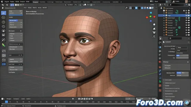 Técnicas avanzadas de rigging con huesos en Blender para animación profesional