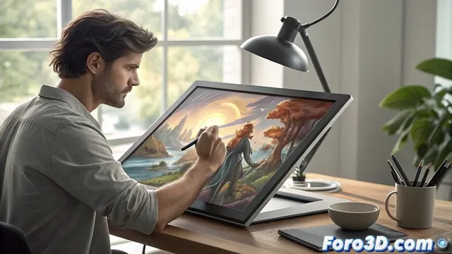 Kamvas Pro 24 tableta gráfica 4K profesional con excelente relación calidad-precio