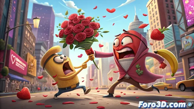 Guerra de las rosas llega a la animación con humor y rivalidades amorosas