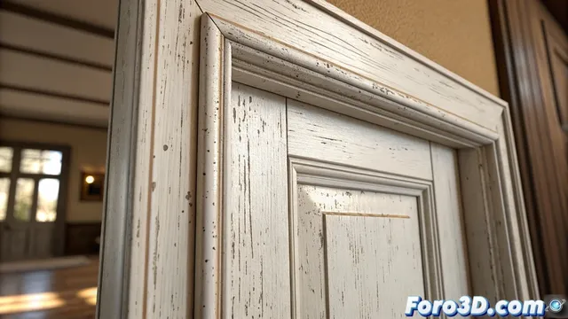 Crear material realista de chapa pintada de blanco en Blender