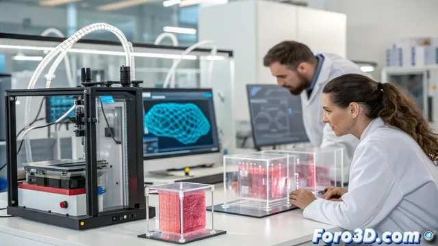 Tecnologia de impresion 3D para tejidos biologicos con colageno