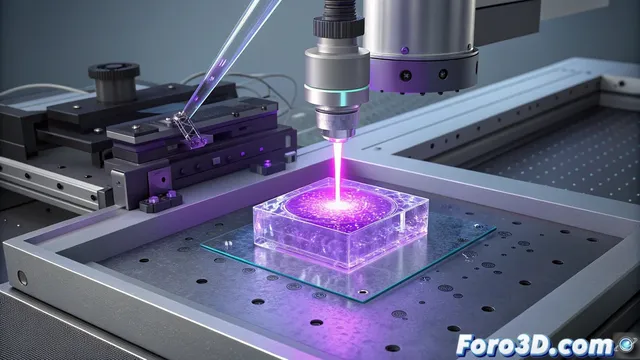 Impresión 3D con resinas especiales para vidrio: precisión y complejidad geométrica