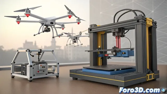 Impresoras 3D para fabricar drones en Ucrania y preocupación por armas fantasma