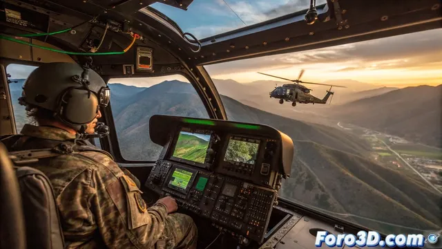 Impresión 3D en vuelo: tropas estadounidenses fabrican piezas de drones desde helicópteros Black Hawk