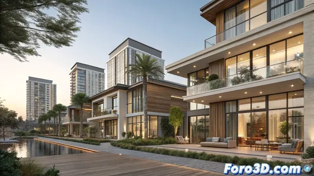 El arte de vender millones: visualización inmobiliaria con V-Ray en Blender