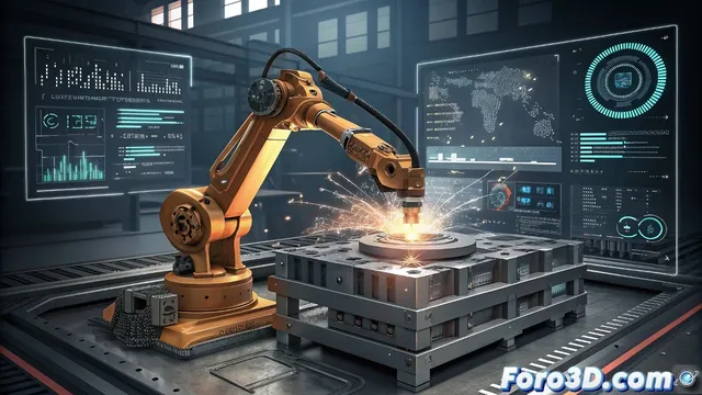 Virginia Tech combina IA con fabricación aditiva por arco eléctrico para revolucionar producción metálica