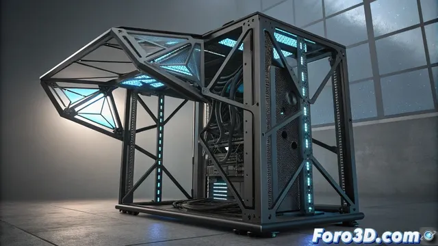 InWin presenta el SHIFT, un chasis open-frame inspirado en la ingeniería aeronáutica