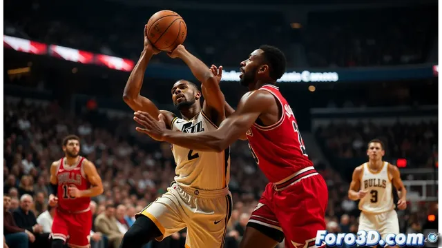 Un duelo ofensivo histórico entre Jazz y Bulls en el Delta Center