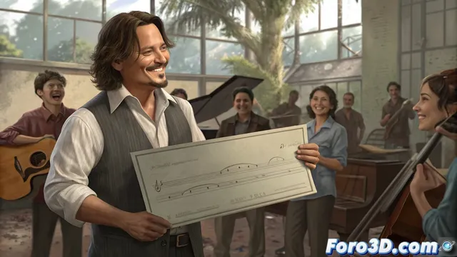 Johnny Depp dona 65.000 euros a escuela de música valenciana tras devastadora riada