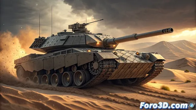 K2 Black Panther: análisis y modelado 3D del tanque surcoreano