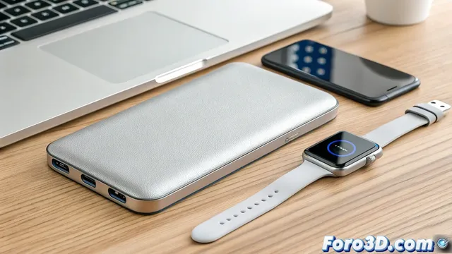 Kuxiu presenta un power bank innovador con carga magnética y multi-dispositivo