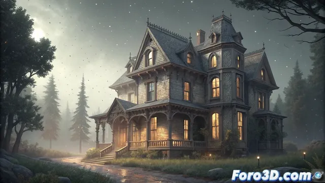 Arquitectura maldita y espacios imposibles en Blender