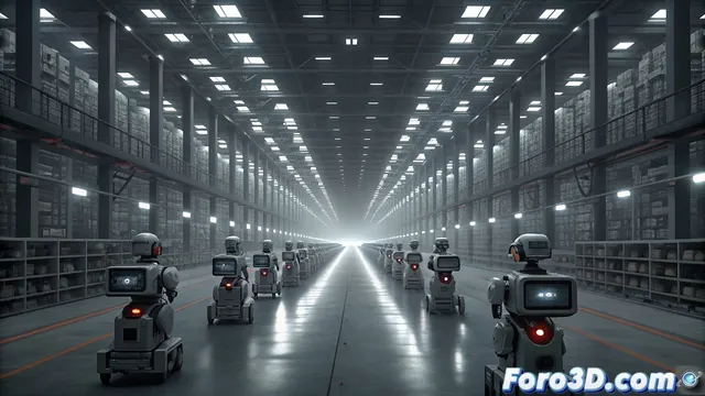 La evolución autónoma de los almacenes de Amazon