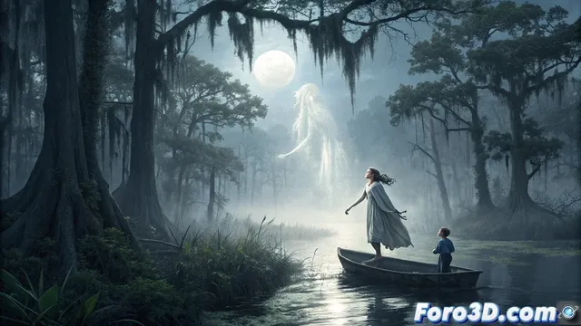 La leyenda de la canción de cuna del pantano y su representación en 3D