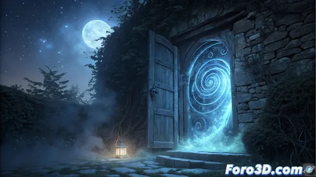 La leyenda de la canción de cuna infinita y su representación en Blender