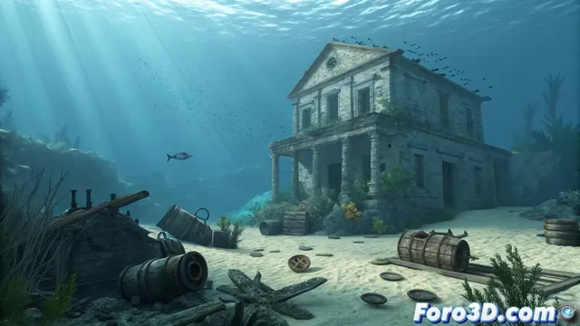 Port Royal, la ciudad pirata hundida recreada con Nuke