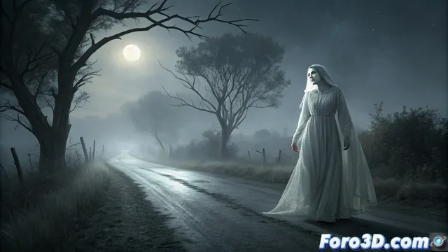 La leyenda de la dama de blanco en el folclore urbano