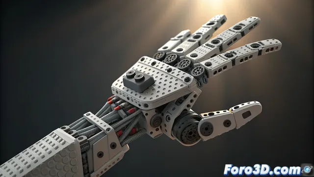 Construyendo manos robóticas con Lego: de la imaginación a la animación digital