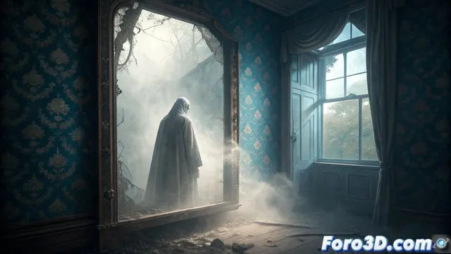 La leyenda del espejo dimensional en la mansión abandonada