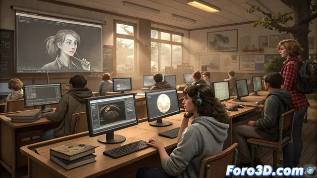Los pilares irremplazables de la formación en VFX y animación 3D en la era de la IA