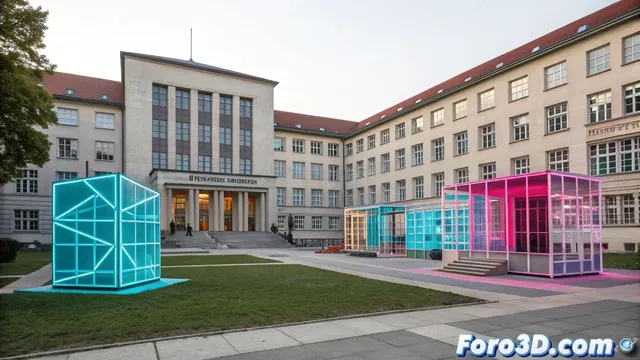 Bauhaus University Weimar integra la impresión 3D en su tradición de diseño y arquitectura