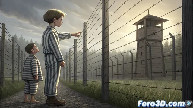 El niño del pijama de rayas: Una amistad inocente en tiempos oscuros