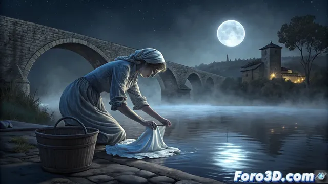 La leyenda de la Lavandera del Genil en Granada