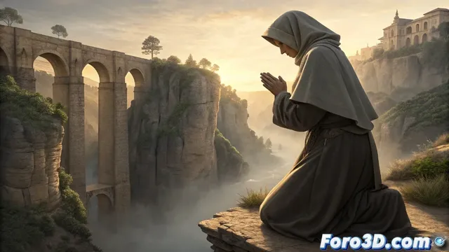 La misteriosa aparición de la monja del Puente Viejo de Ronda
