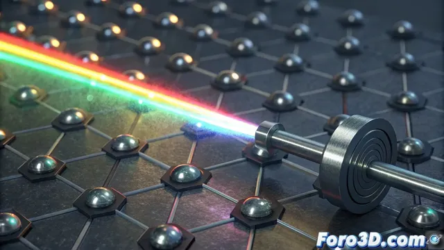 La luz visible modifica el comportamiento magnético en materiales avanzados